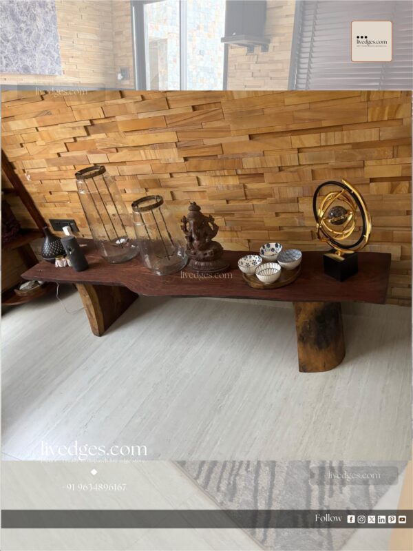 Rota live edge bench 1.0