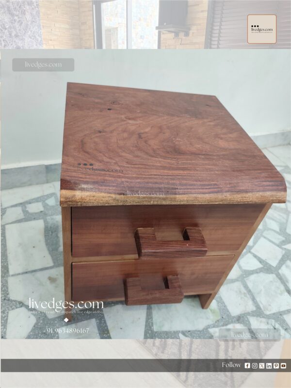 Koi cabinet live edge top 2.0